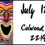 Hawaiian Luau Party at Colwood Community Hall July 12th 11-1 pm