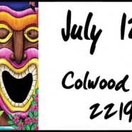 Hawaiian Luau Party at Colwood Community Hall July 12th 11-1 pm