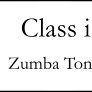 Zumba Toning Class is ON July 1, 2015