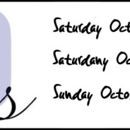 No Classes Sat Oct 10th Toning, Sat Oct 17th Zumba/Toning and Sun Oct 18th Zumba