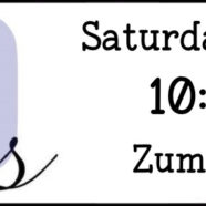 No Zumba Toning Class Saturday August 27th 10:30 am