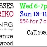 2 NEW! Registered classes at the Fernwood Community Centre starting in May!