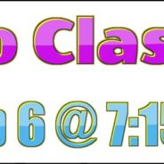 Demo Class Wed Feb 6 @ 7:15 PM